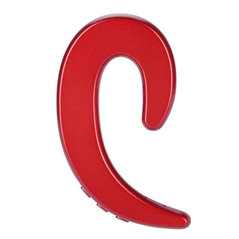 Ciglow Bluetooth Headphone, Hands Ear Hook Headset Painless Earphone Ergonomic Design Headset(red) - Image 1